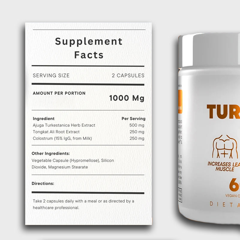 Turkesterone + Tongkat Ali