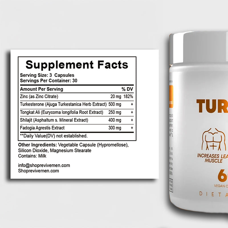 Turkesterone + Tongkat Ali